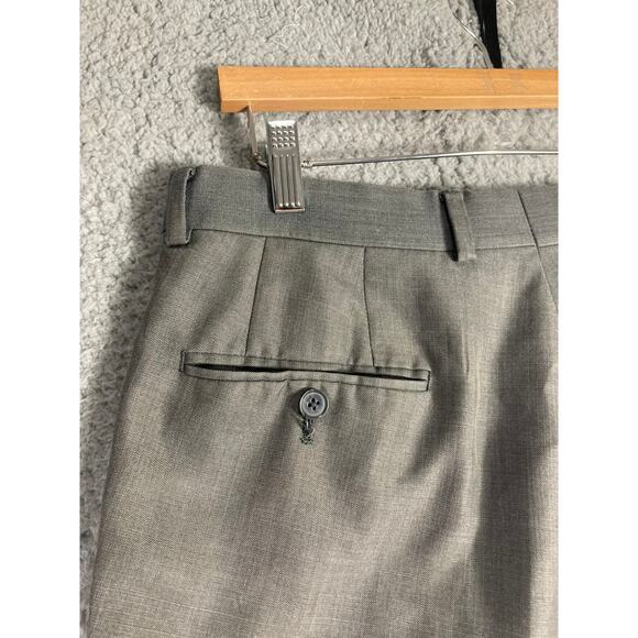 JF Ferrar Men's Modern Fit Dress Pants Gray Size 34x29 Flat‎ Front - Picture 7 of 10